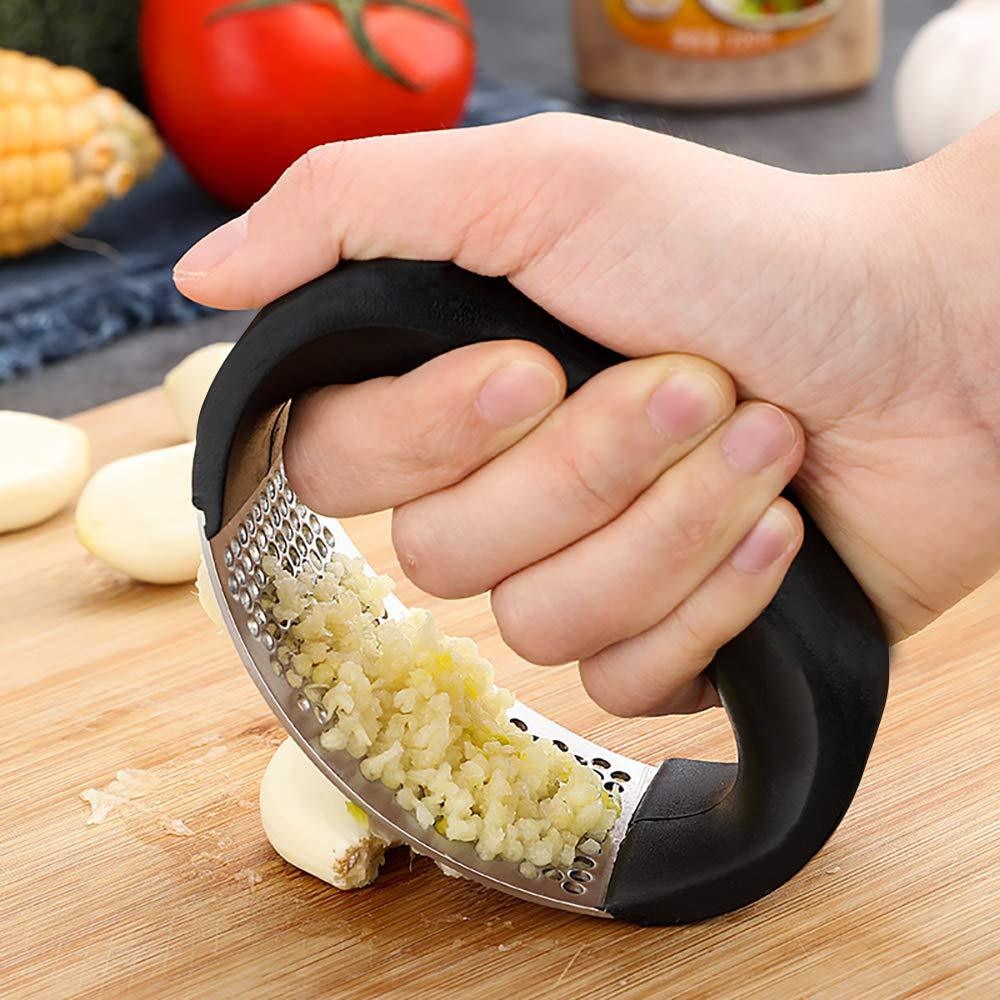Stainless Garlic Pressure Press