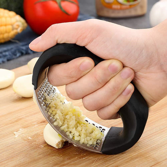 Stainless Garlic Pressure Press